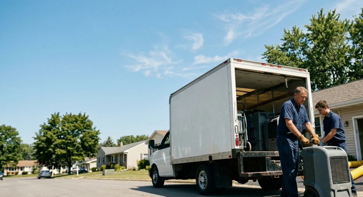 Water Damage Cleanup in Austinville, IA near me